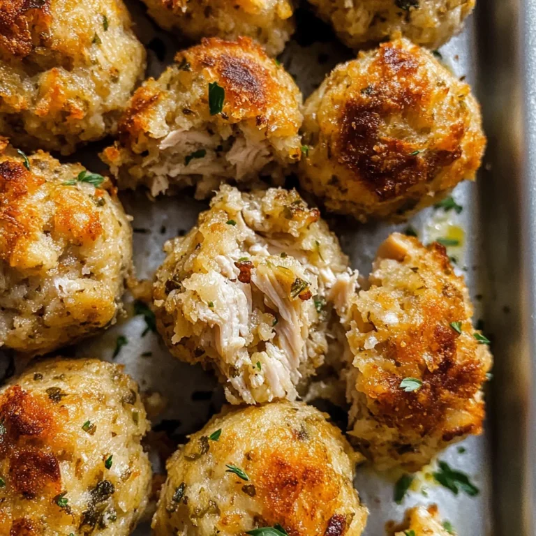 Turkey stuffing Balls