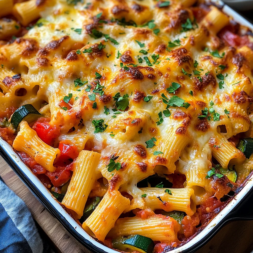 Vegetable Pasta Bake Recipe