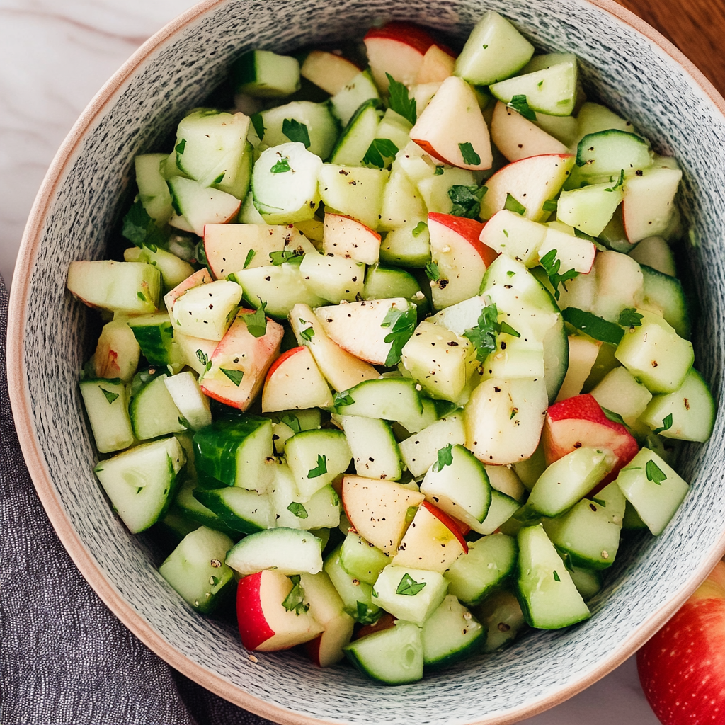 Cucumber Apple Salad