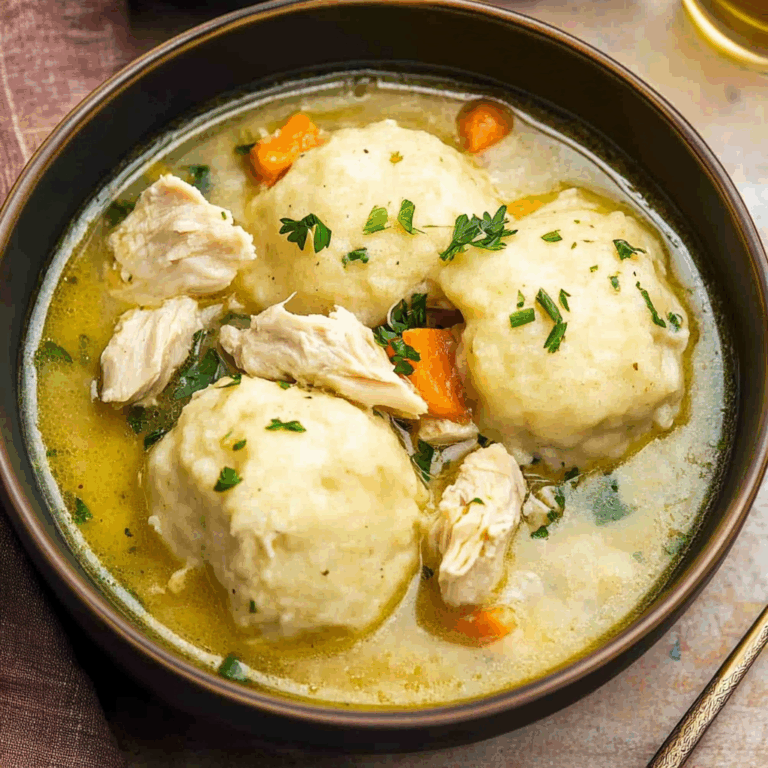 Gluten Free Chicken and Dumplings Recipe