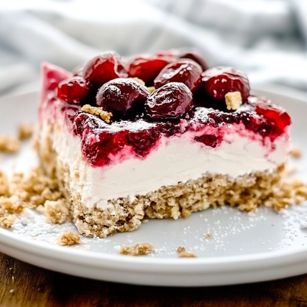 No-Bake Cranberry Yum Yum