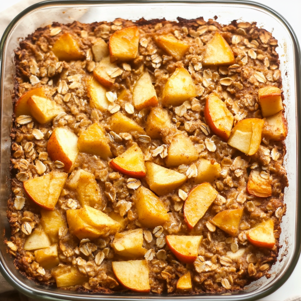 Oatmeal Apple Breakfast Bake