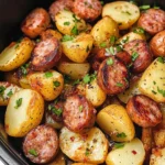 Air Fryer Potatoes and Sausage