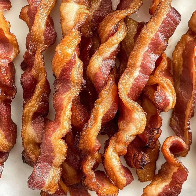 Air Fryer Twisted Bacon