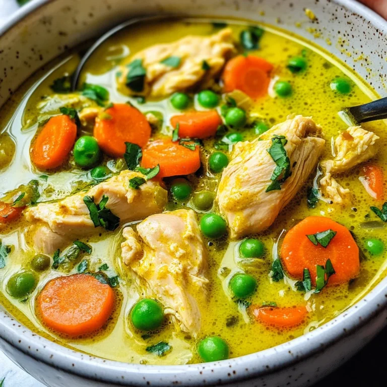 Anti Inflammatory Turmeric Chicken Soup