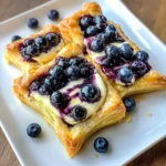 Blueberry Cream Cheese Puff Pastry
