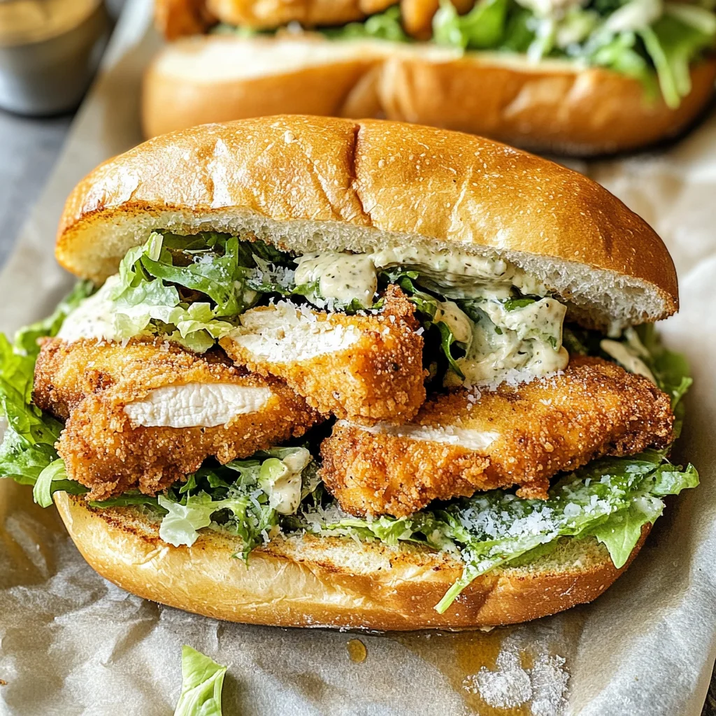 Chicken Caesar Sandwich