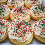 Christmas Sugar Cookies (Crumbl Copycat)