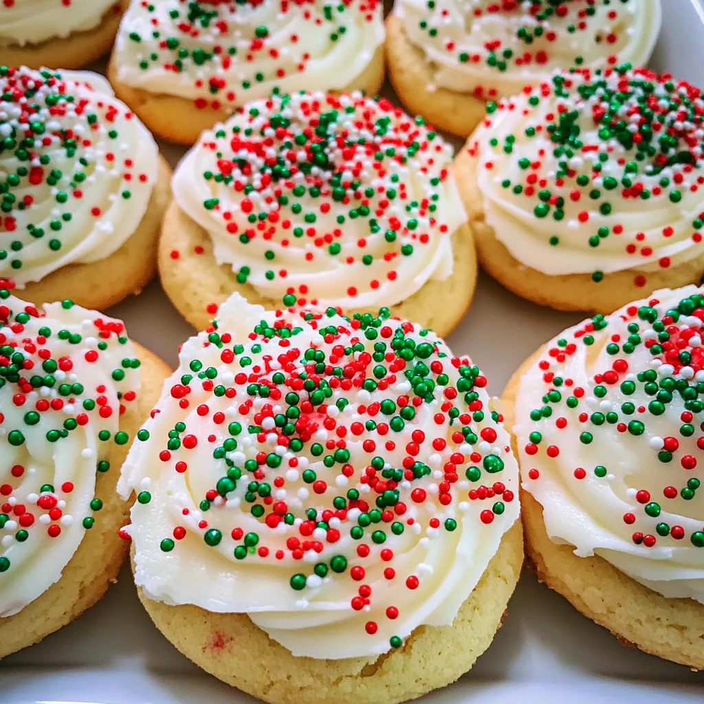 Christmas Sugar Cookies (Crumbl Copycat)