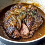 Comforting French Onion Pot Roast