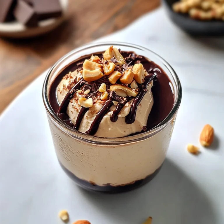 Cottage Cheese Peanut Butter Mousse