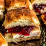 Cranberry Turkey Sliders