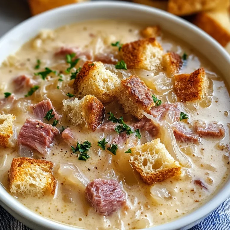 Creamy Reuben Soup: A Delicious Twist on a Classic