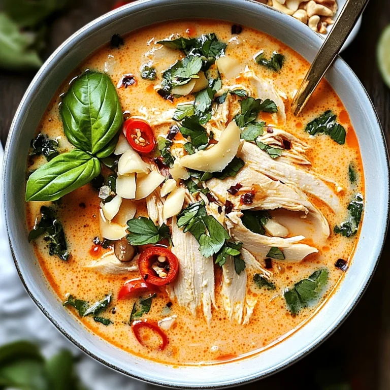 Crock Pot Thai Ginger Chicken Soup