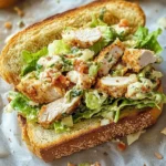 Crunchy Chicken Caesar Sandwich