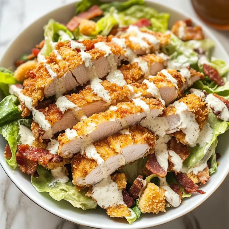 EXTRA Crispy Chicken Caesar Salad