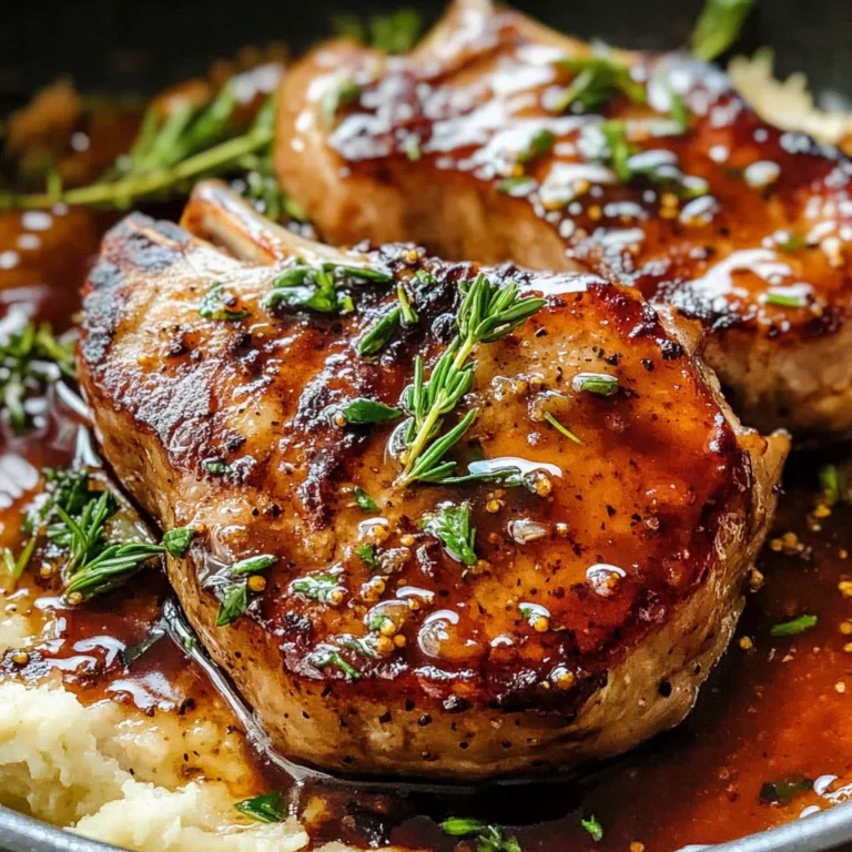 Easy 30 Minute Brown Sugar Pork Chops