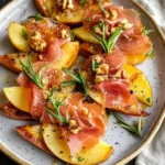 Grilled Apples with Prosciutto and Honey (Sweet and Savory)