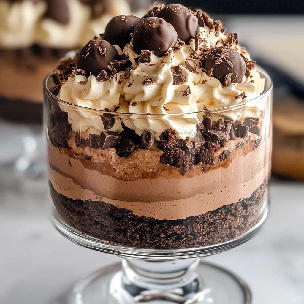 Heavenly Chocolate Cheesecake Trifle
