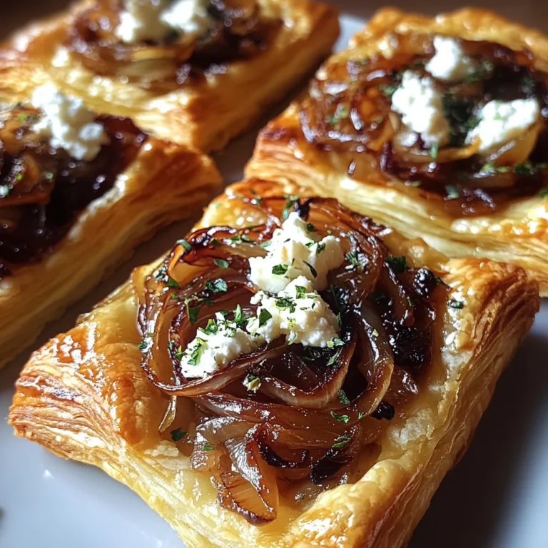 Irresistible Caramelized Onion and Goat Cheese Tarts in 3 Easy Steps