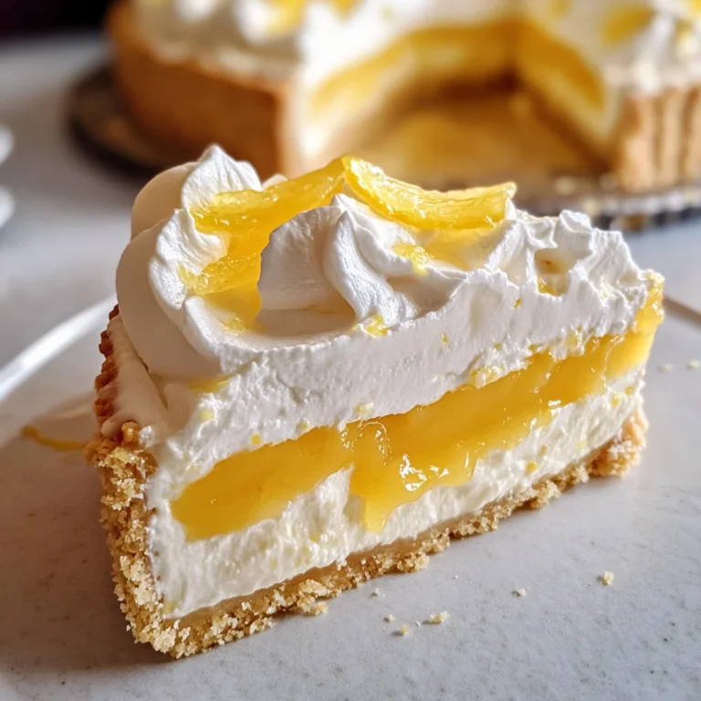 Lemon Curd Cheesecake with Shortbread Crust