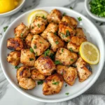 Make Flavorful Air Fryer Lemon Chicken Bites in Just 10 Minutes!