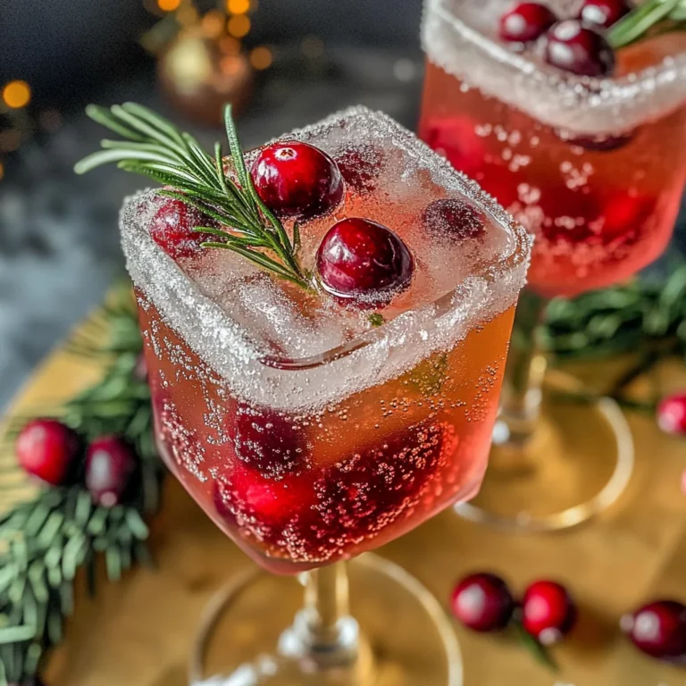 Mistletoe Mimosas