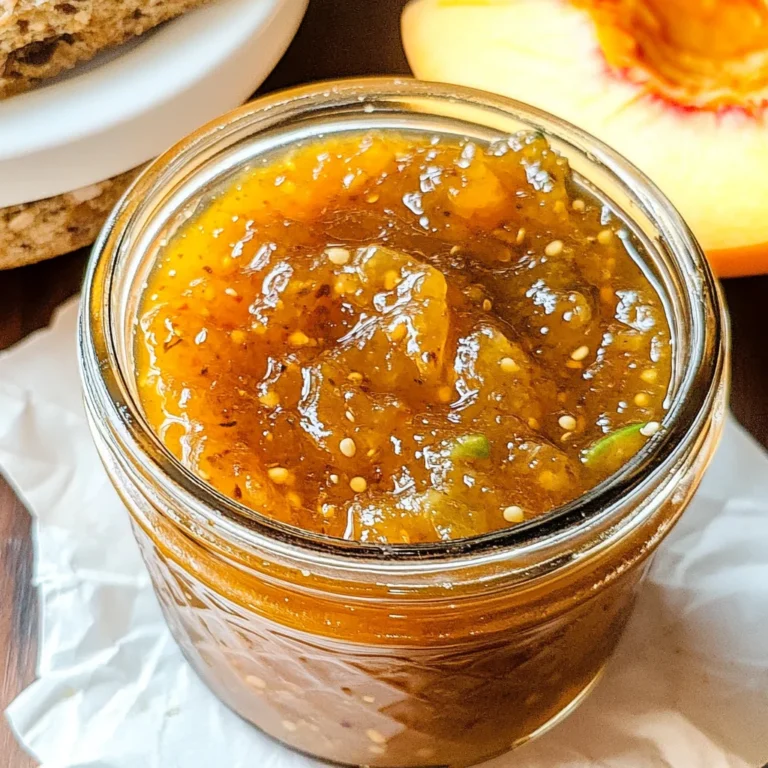 Peach Jalapeno Jam Recipe