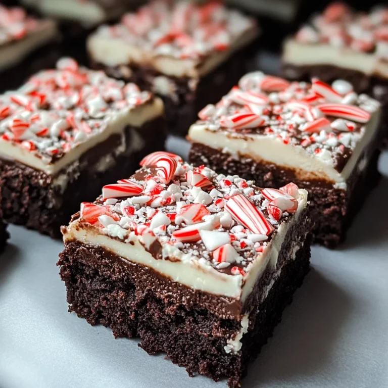Peppermint Brownies