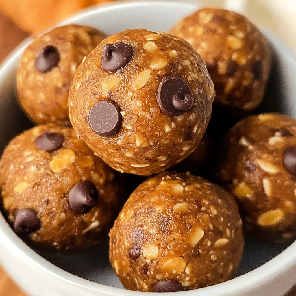 Pumpkin Protein Balls