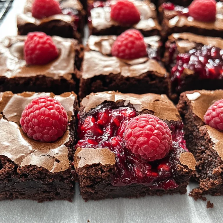 Raspberry Brownies