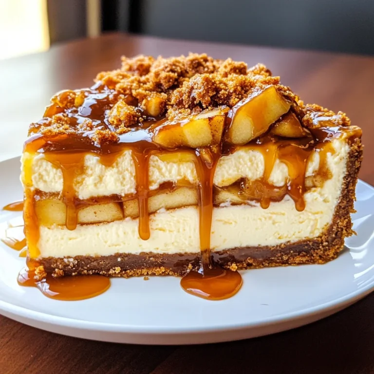 Salted Caramel Apple Pie Cheesecake Recipe