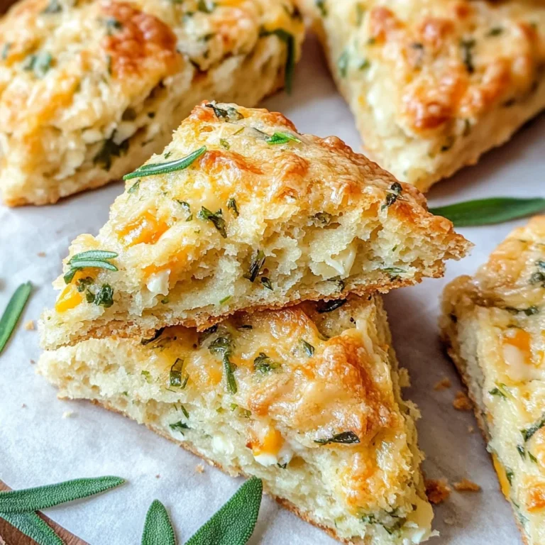 Savory Herb and Cheese Scones