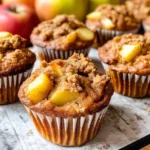 Small Batch Apple Pumpkin Streusel Muffins