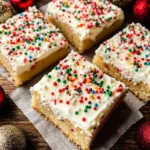 The best Christmas sugar cookie bars