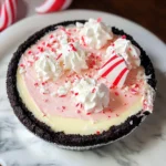 White Chocolate Peppermint Pie