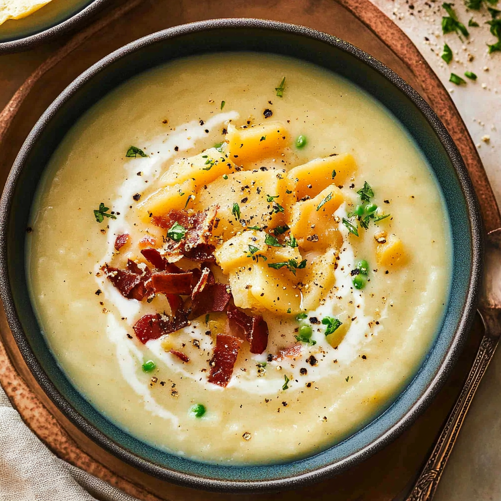 Comforting Loaded Baked Potato Soup