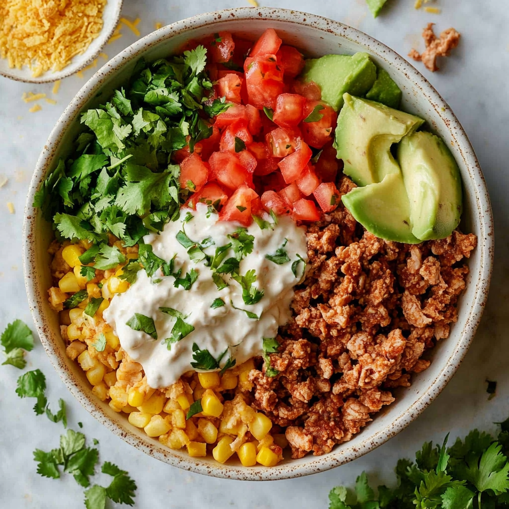 Healthy Turkey Taco Bowl