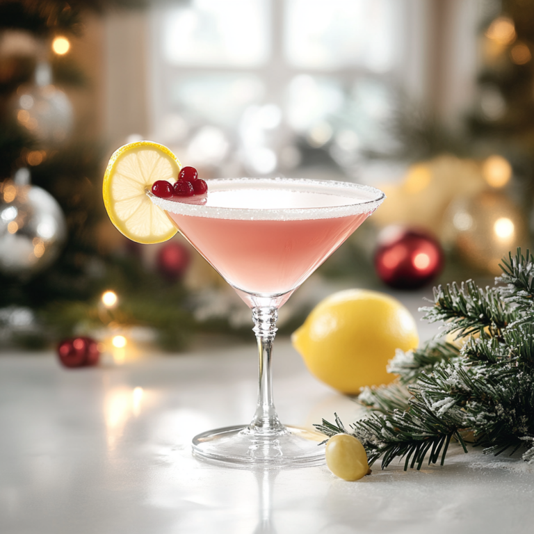 Holiday Lemon Drop