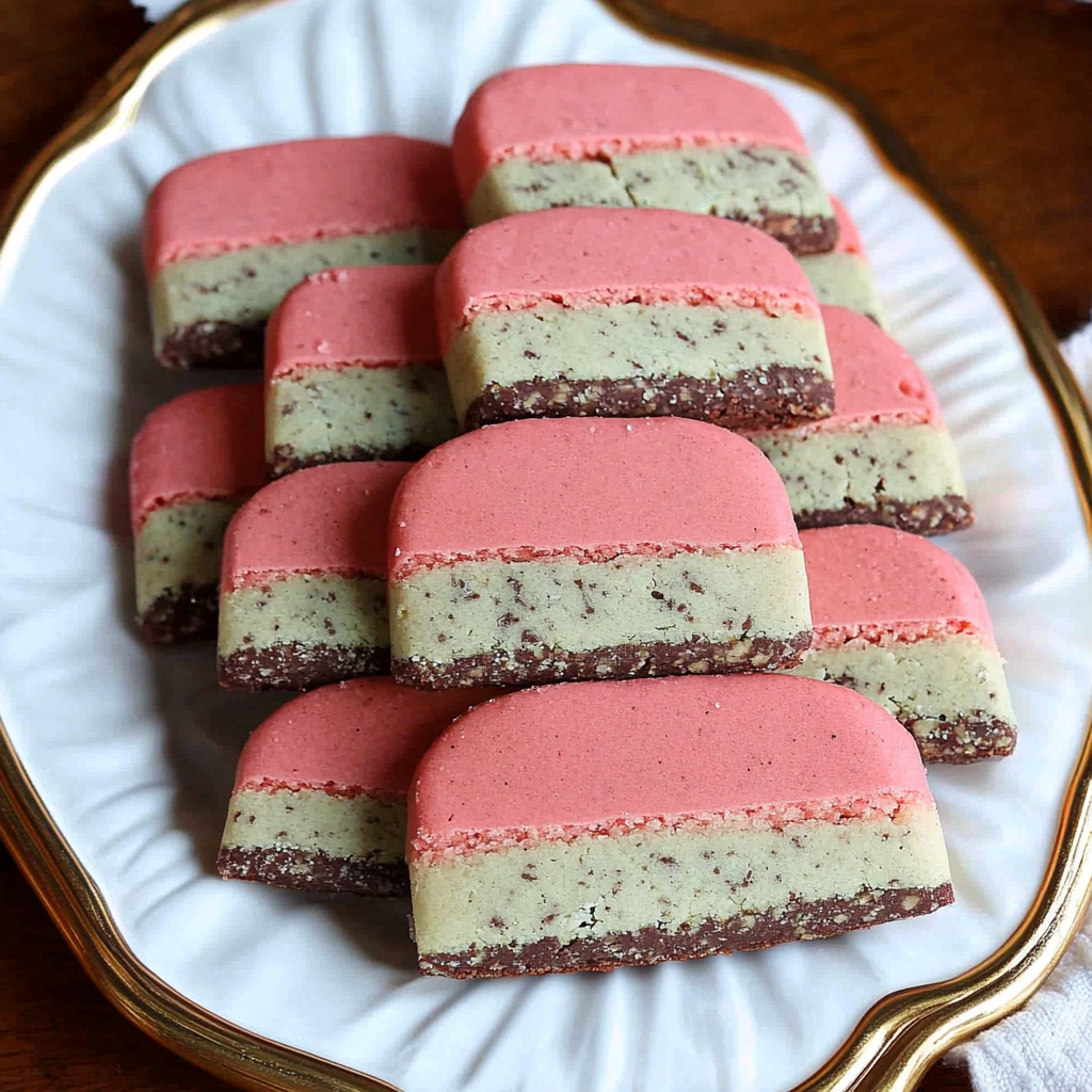 Italian Spumoni Cookies