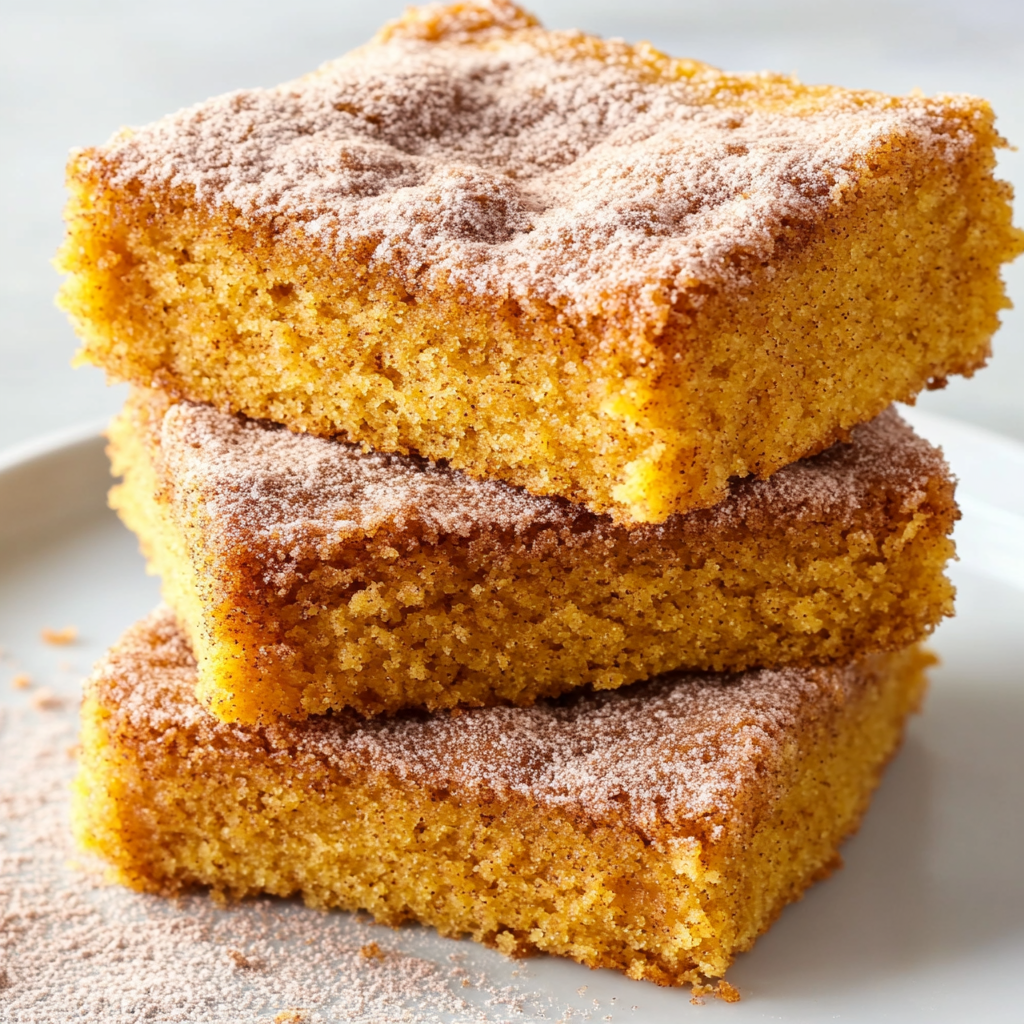Pumpkin Snickerdoodle Snack Cake