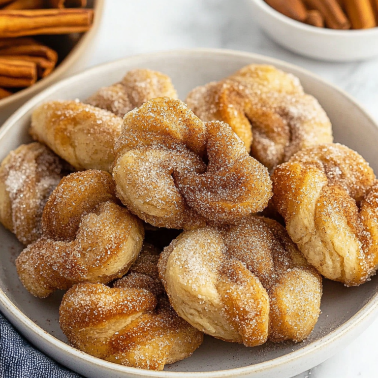 Vegan Cinnamon Sugar Knots