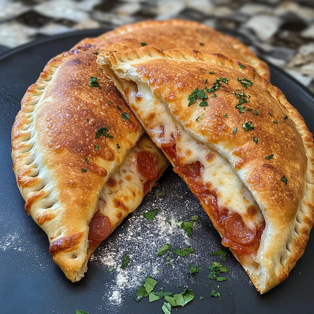 Air Fryer Calzones (Crazy Easy)