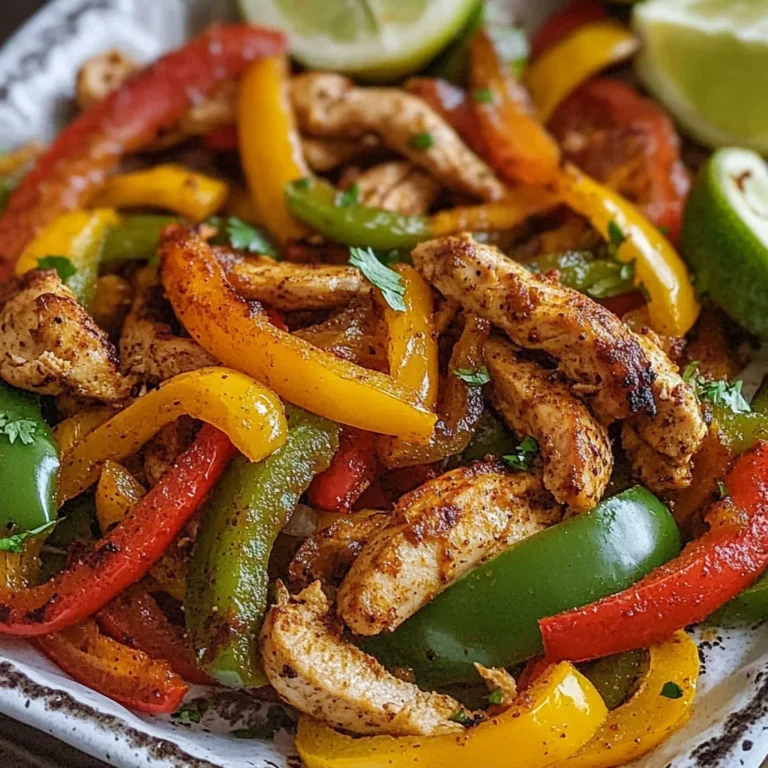 Air Fryer Chicken Fajitas