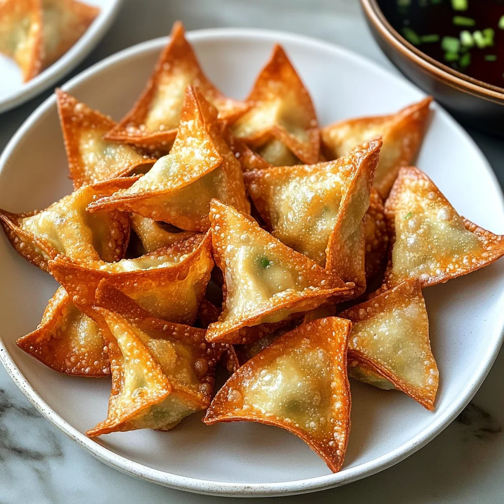 Air Fryer Cream Cheese Wontons