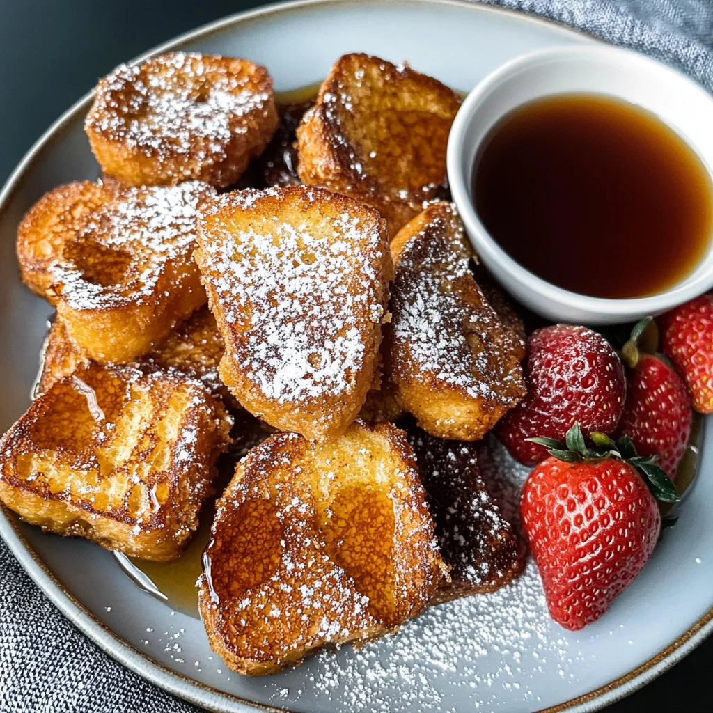 Air Fryer French Toast Bites