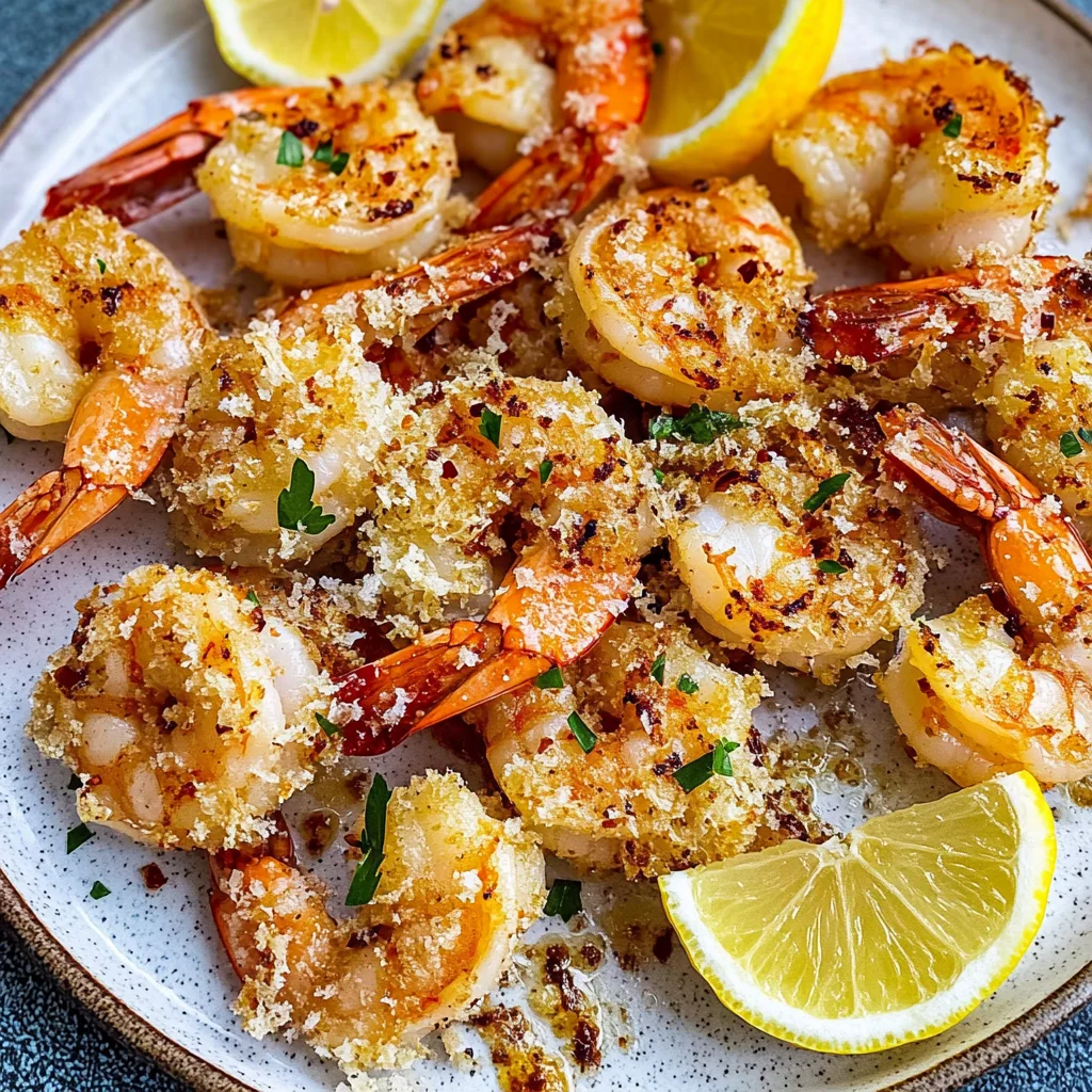 Air Fryer Garlic Parmesan Shrimp