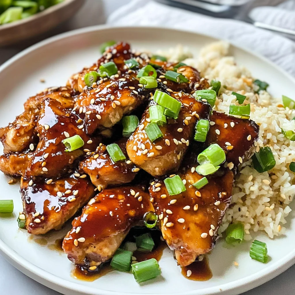 Air Fryer Teriyaki Chicken