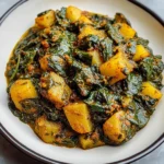 Aloo Palak (Potato and Spinach Curry)