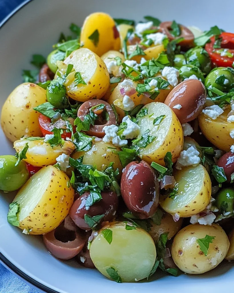 Amazing Mediterranean Potato Salad: 2 Flavors to Adore